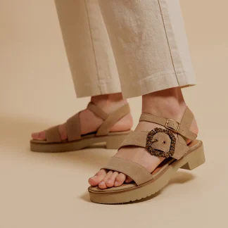 SANDALES VALANCIA  - BEIGE