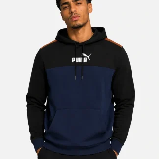 Sweat à capuche Puma - Bleu/Noir